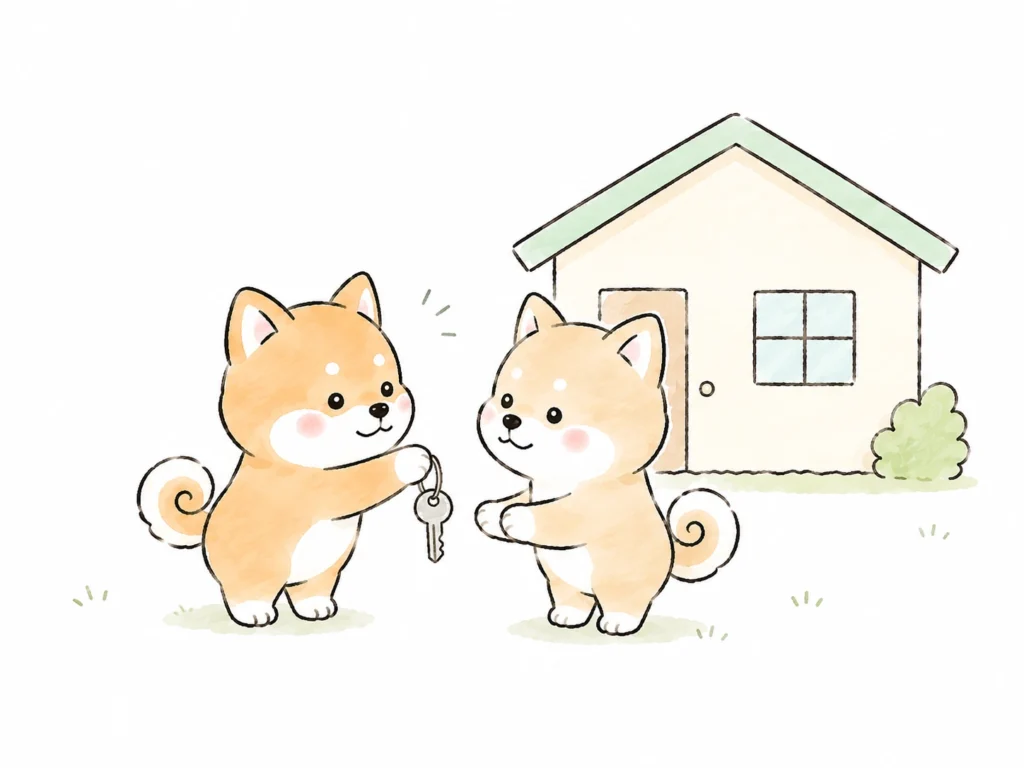 家を貸すイメージ